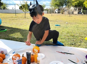 Pumpkin painting