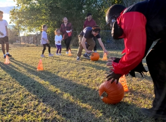 run with pumpkin!