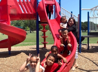 Playground after Sunday School